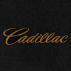 Lloyd Luxe Front Carpet Mats for '67-68 Cadillac Calais W/Gold on Black Cadillac