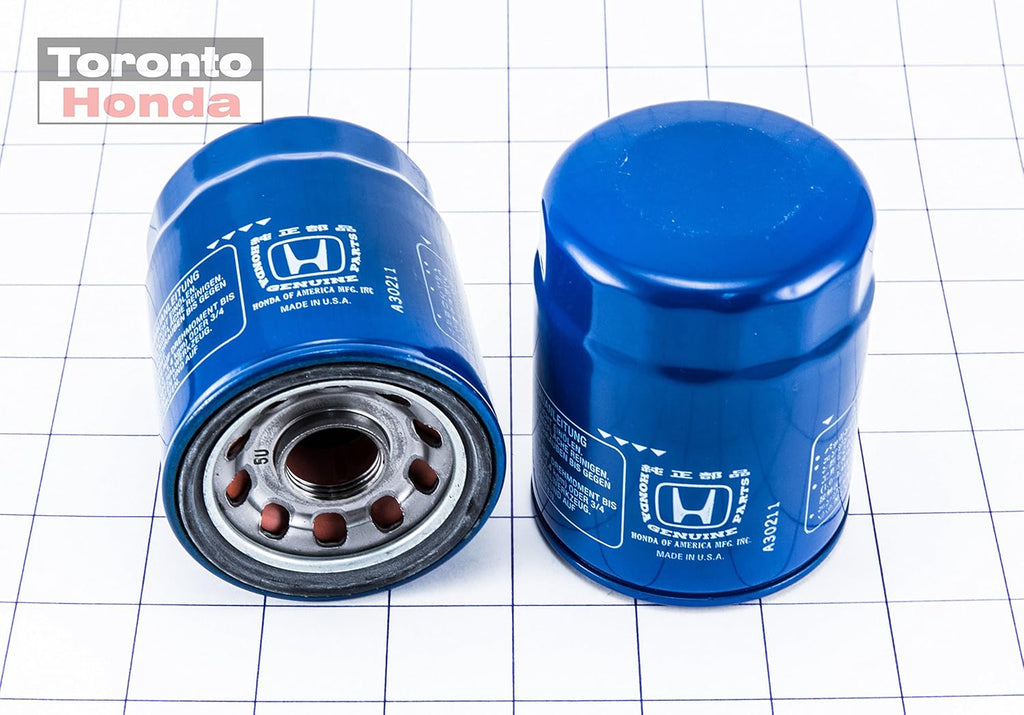 Genuine Honda 15400-PLM-A02 Oil (Honeywell) Filter, Blue