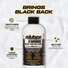 Black Plastic & Vinyl Trim Restorer - Use for Car and Truck Detailing, No Wet Look, Instantly Revives Color to Trim, Bumpers, Mud Flaps, Etc., Black (12 oz)