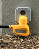 Camco 55325 15 AMP Male / 30 AMP Female 90 Degree Electrical Adapter, Yellow