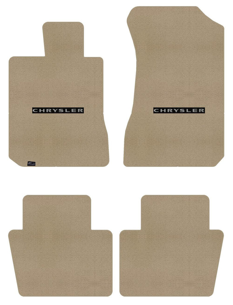 Lloyd Ultimat Front & Rear Mats for '69-73 Newport W/Silver on Black Chrysler