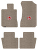 Lloyd Berber Front & Rear Carpet Mats for '22 Honda Civic W/Red on Black Honda H