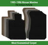 Lloyd Velourtex Front Row Carpet Mats for 1985-1986 Nissan Maxima