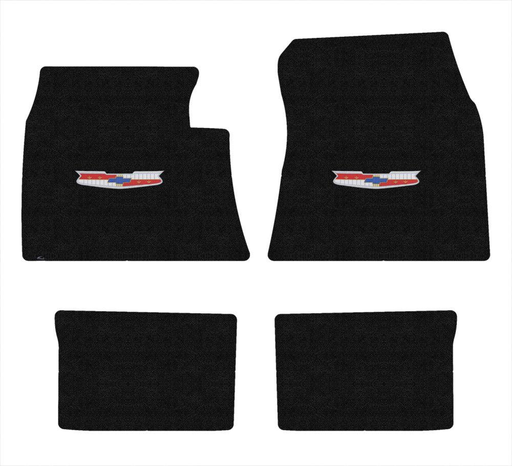Lloyd Luxe Front & Rear Mats for '59-60 Chevy Impala W/Chevy Vintage Crest