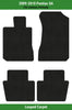 Lloyd Classic Loop Front & Rear Row Carpet Mats for 2009-2010 Pontiac G6