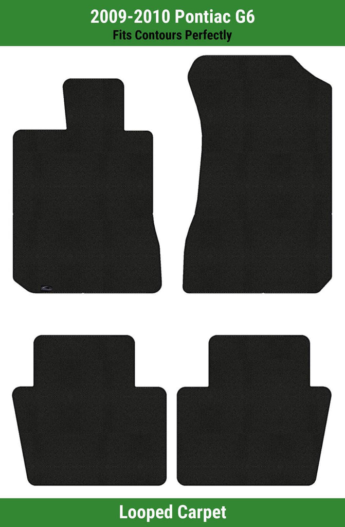 Lloyd Classic Loop Front & Rear Row Carpet Mats for 2009-2010 Pontiac G6