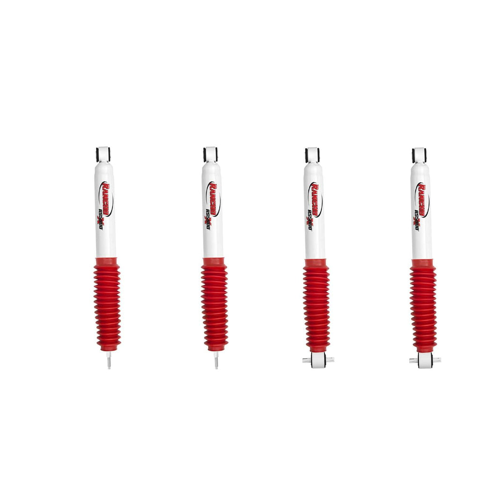 Rancho RS5000X Gas Shocks Set for 2007-2018 Jeep Wrangler JK 4WD w/3-4" lift