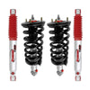 Rancho Quicklift Leveling Strut + RS9000XL Adjustable Shocks Set for 2004-2015 Nissan Titan 4WD RWD w/1.75" lift