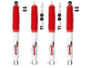 Rancho RS5000X Gas Shocks Set for 1998-2011 Ford Ranger 4WD w/0" lift w/Torsion