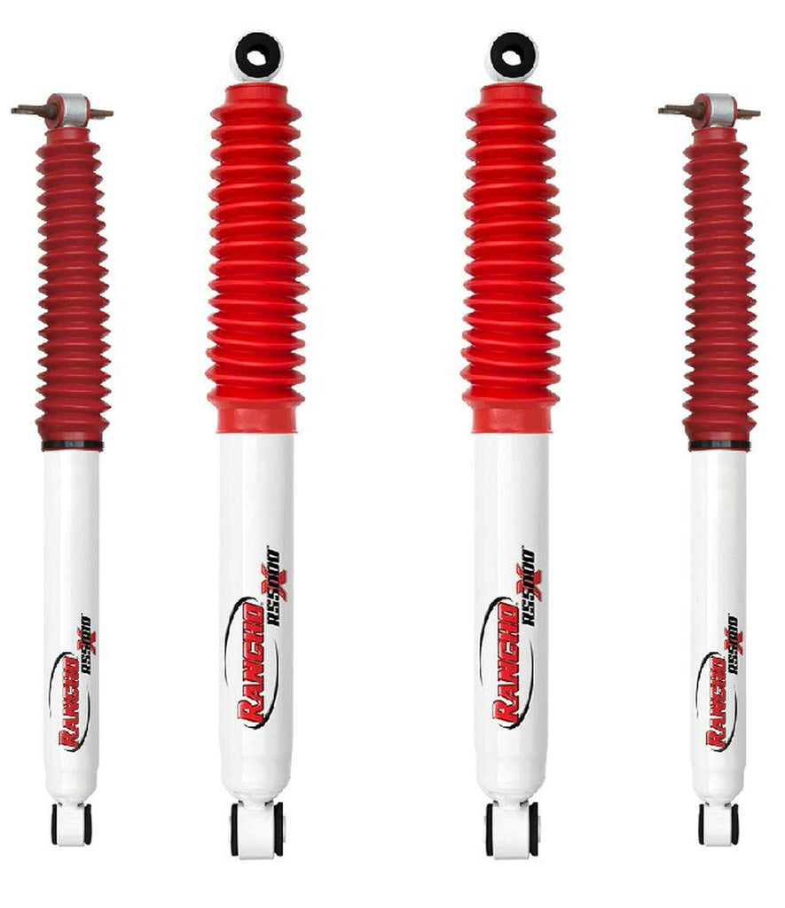 Rancho RS5000X Gas Shocks Set for 1988-1999 Chevrolet K1500 4WD