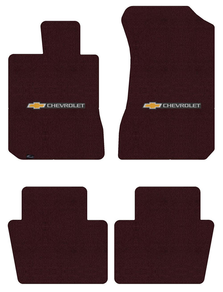 Lloyd Velourtex Front & Rear Mats for '90-94 Chevy Lumina W/Chevy Bowtie & Word