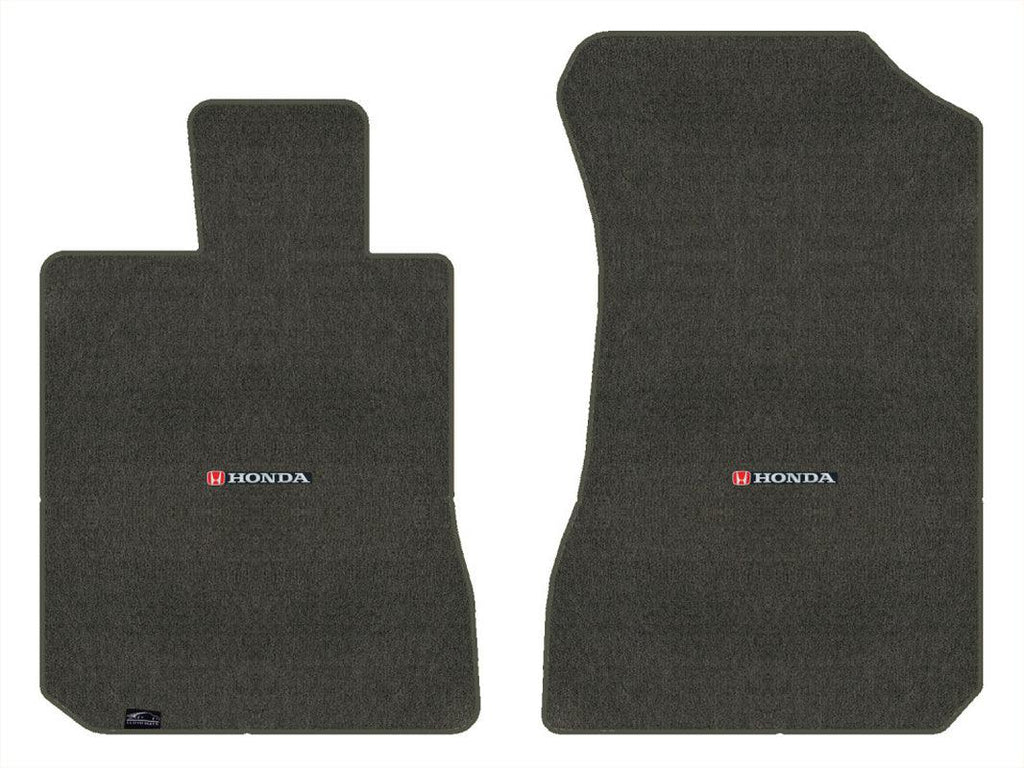 Lloyd Velourtex Front Mats for '22 Civic W/Red & Black Honda H & Word Combo