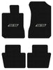Lloyd Luxe Front & Rear Mats for '06-07 Malibu W/Ss Letters Black on Silver
