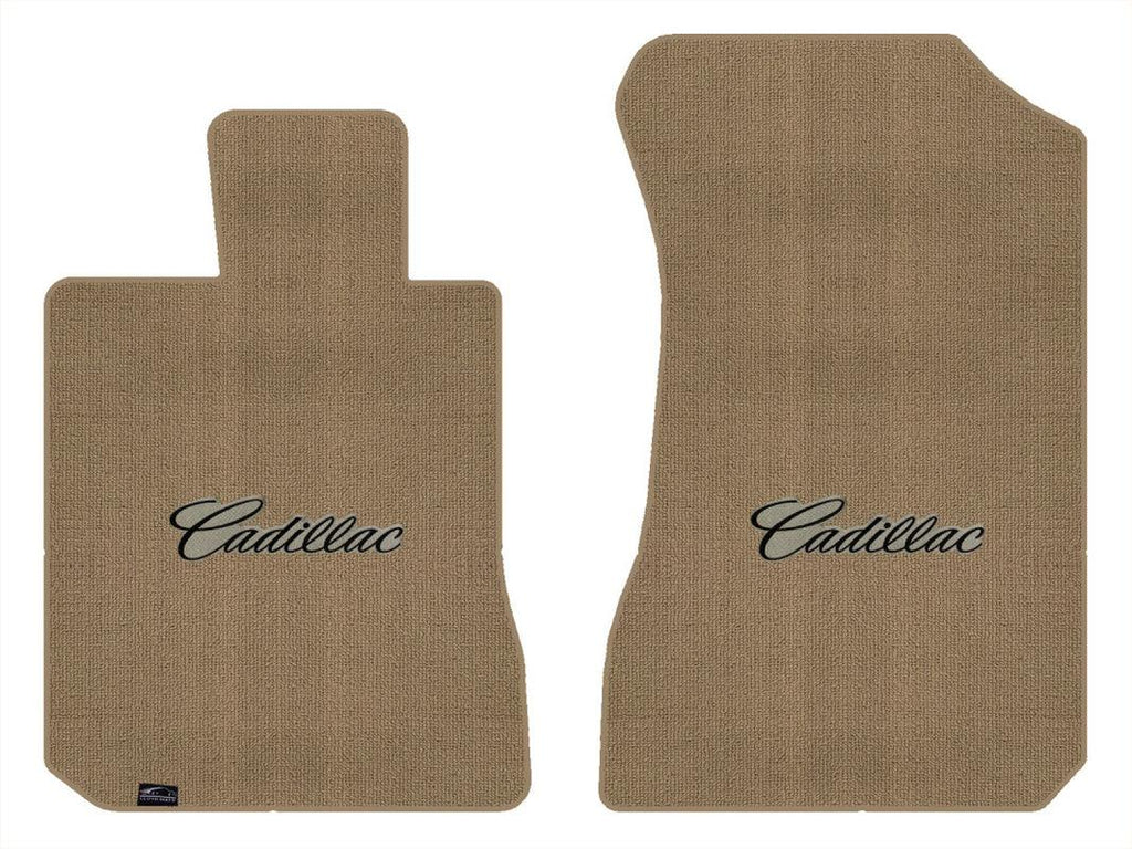 Lloyd Berber Front Mats for '71-73 Cadillac Calais W/Black on Tan Cadillac