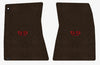 Lloyd Ultimat Front Carpet Mats for '68-69 Chevy Malibu W/Red on Black SS 396