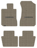 Lloyd Luxe Front & Rear Mats for '72-76 Chevy Bel Air W/Silver on Black Chevy