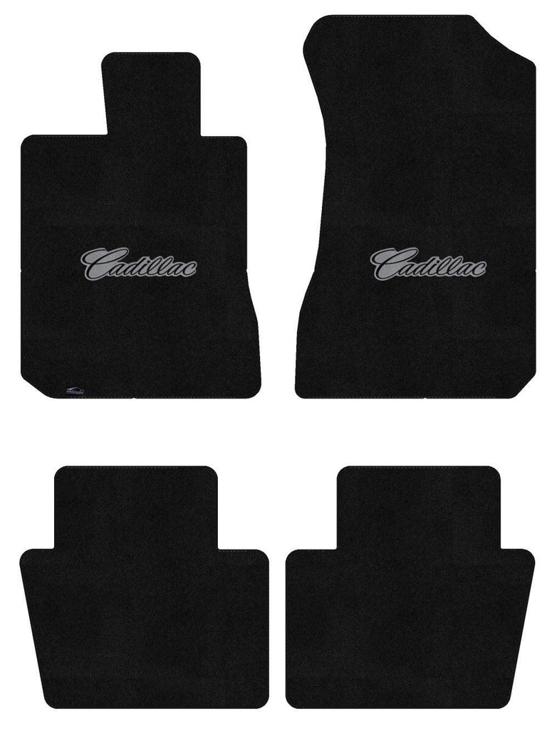 Lloyd Ultimat Front & Rear Mats for '74-76 Calais W/Black on Gray Cadillac