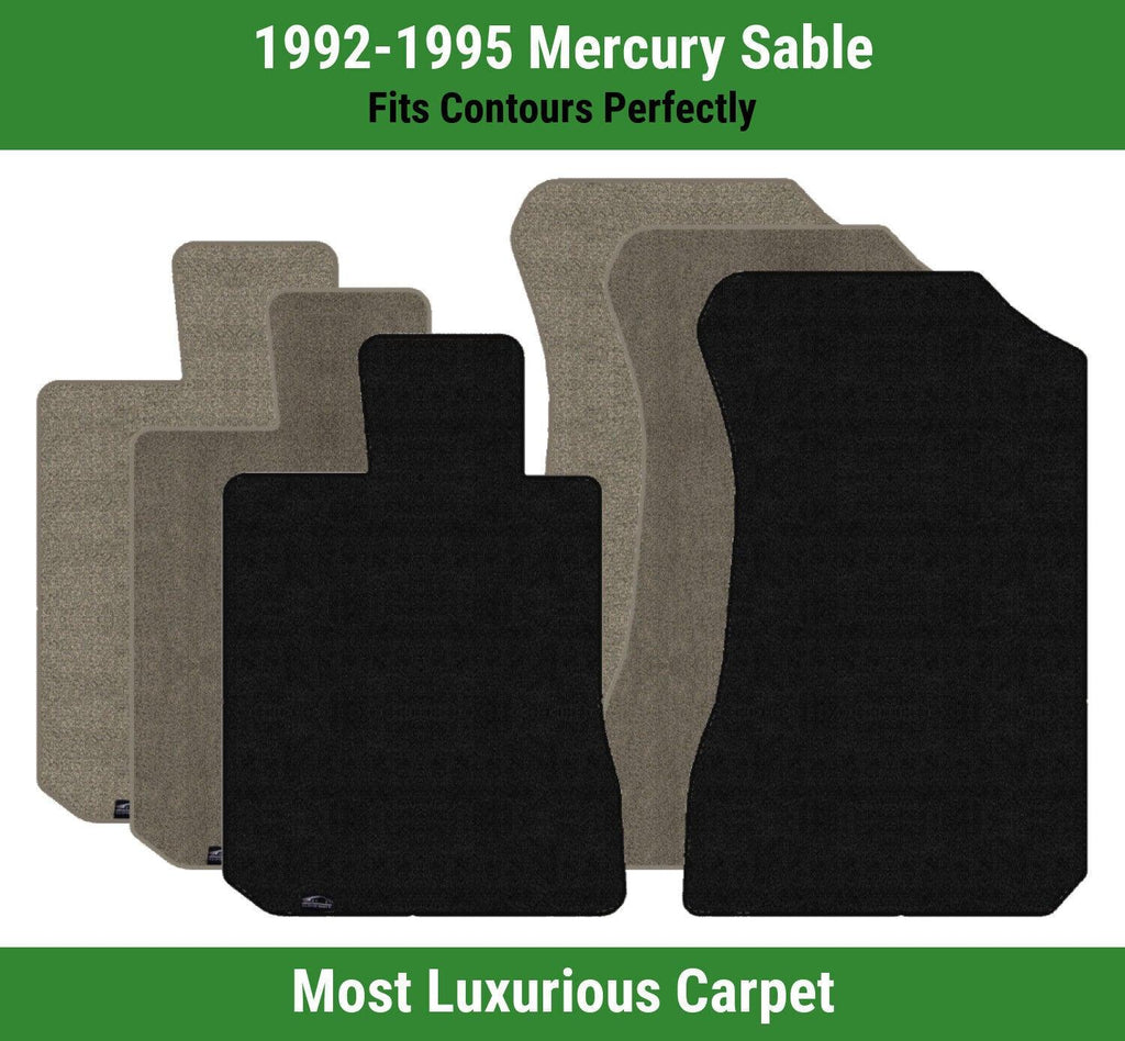 Lloyd Luxe Front Row Carpet Mats for 1992-1995 Mercury Sable