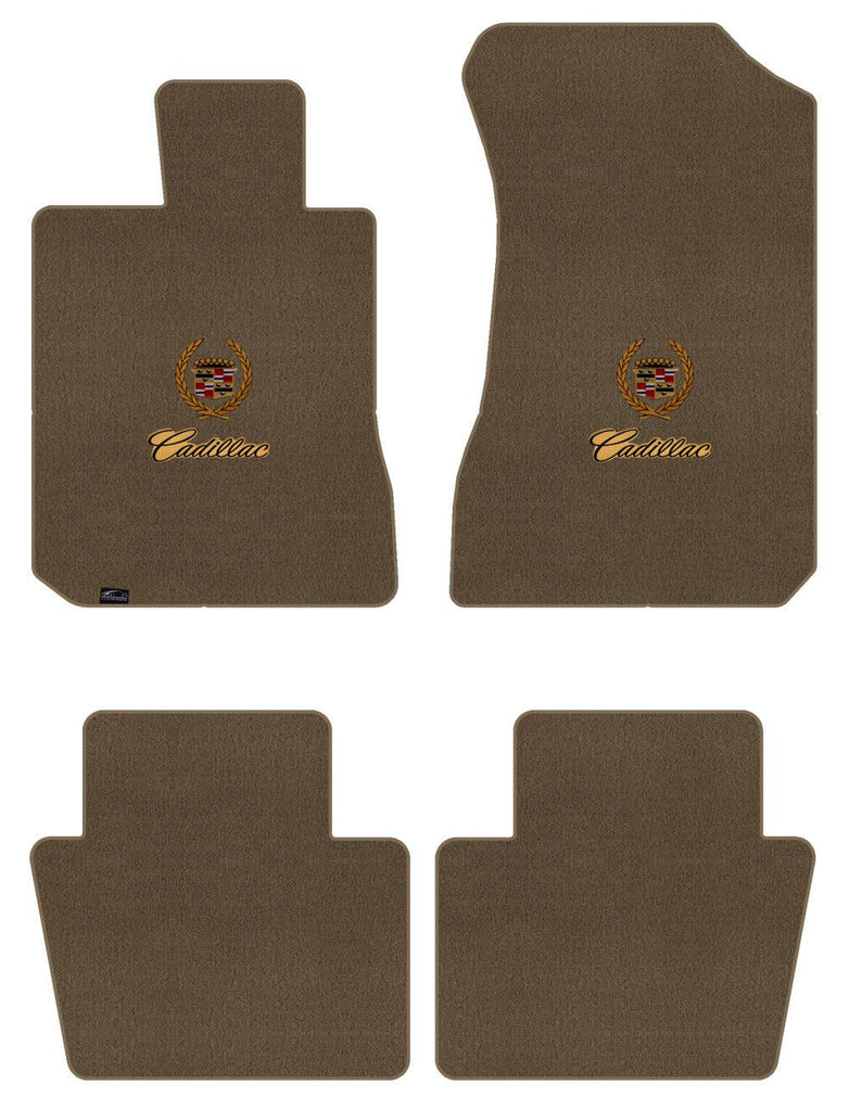 Lloyd Velourtex Mat Set for '65-66 Calais W/Cadillac Crest 2 Gold W/Black on Gol