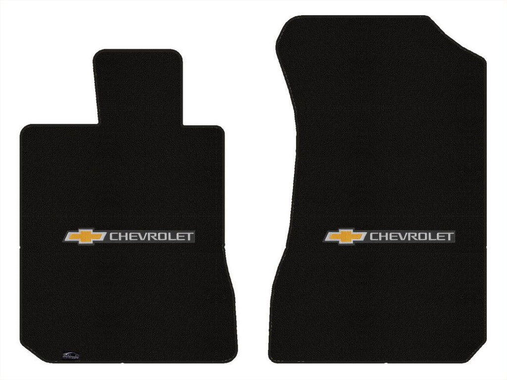 Lloyd Classic Loop Front Mats for '06-07 Chevy Malibu W/Chevy Bowtie & Word