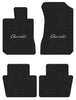 Lloyd Luxe Front & Rear Mats for '99-04 Chevy Tracker W/Black Chevy Letters