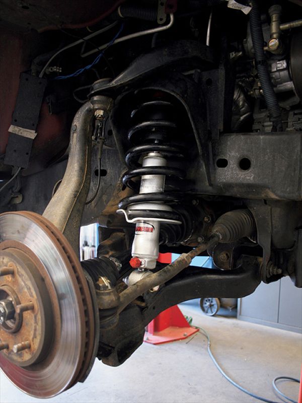 Rancho Quicklift Leveling Strut + RS9000XL Adjustable Shocks Set for 2007-2021 Toyota Tundra 4WD w/2.25" lift