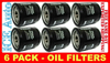 6 PACK - Prime Guard Premium Engine OIL FILTERS (Fram, Wix, AC Delco) POF241