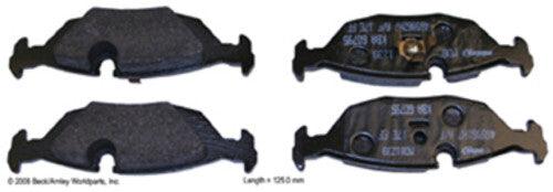 Disc Brake Pad Set Beck/Arnley 087-1235