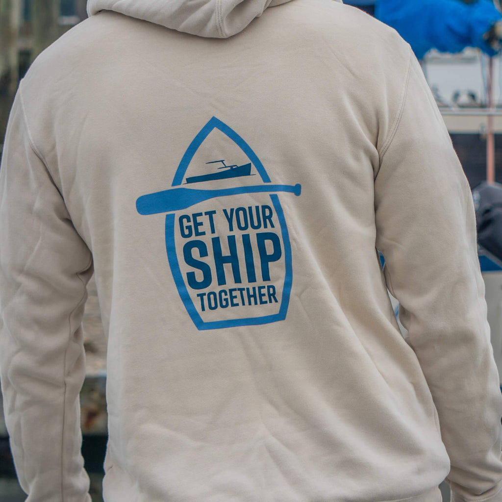 Adult Vintage-Style Hoodie