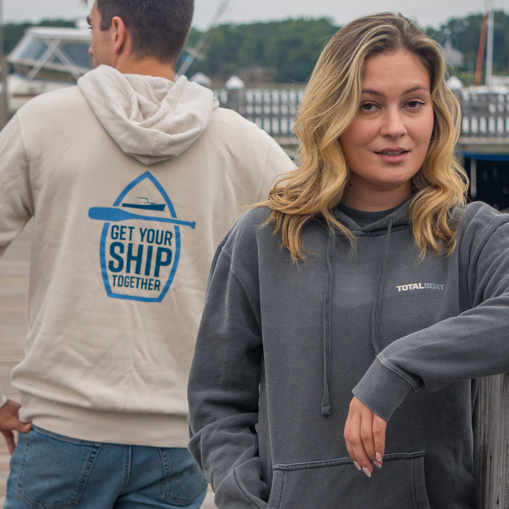 Adult Vintage-Style Hoodie