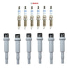 For BMW F01 F02 F07 F10 135I Set of 6 X Ignition Coils & 6 X Spark Plugs Bosch