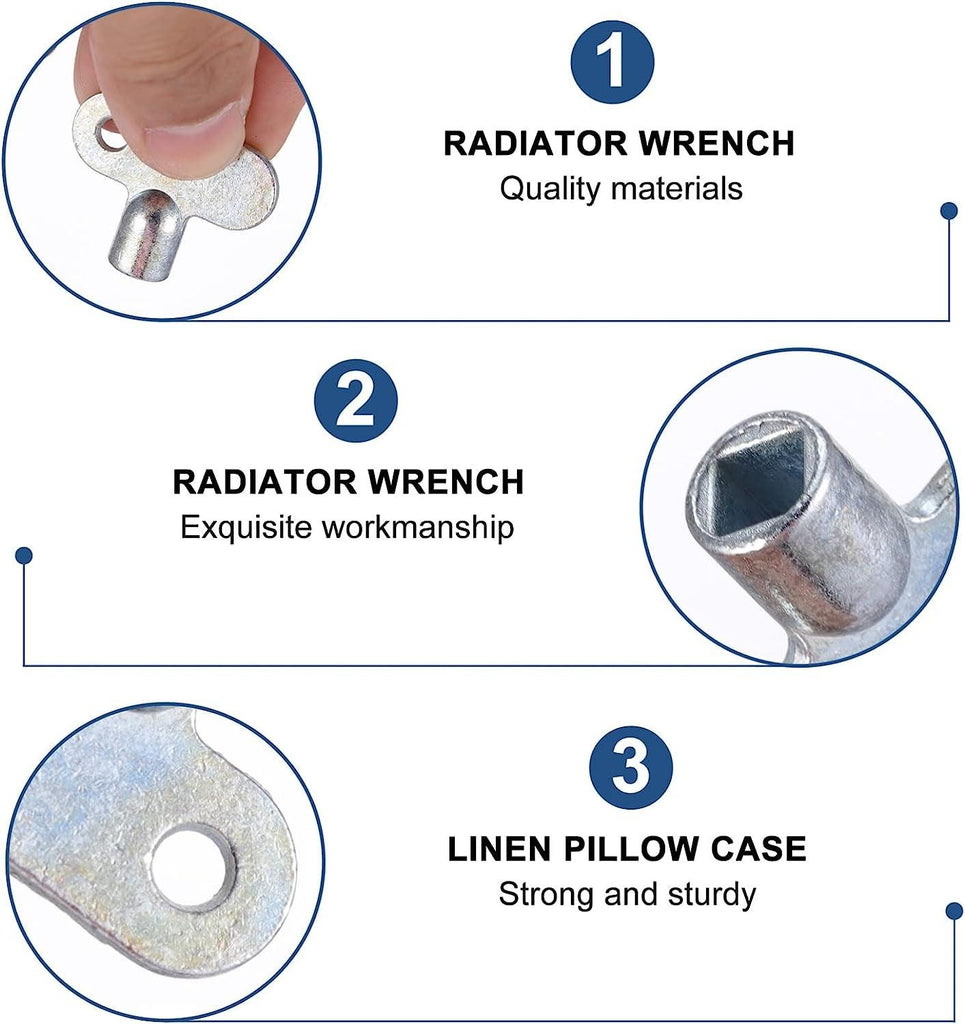 Plumbing Tools Plumbing Tools Water Spigot Lock Radiator Valve Keys, 5 Pack Bleeding Keys, Valve Loose Keys for Radiators and Faucet () Water Key Lockpicking Sets Lockpicking Sets