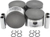 DNJ P607.40 Oversize Piston Set for 1989-1992 / Nissan / 240SX, Axxess, Stanza / 2.4L / SOHC / L4 / 12V / 2389Cc / KA24E