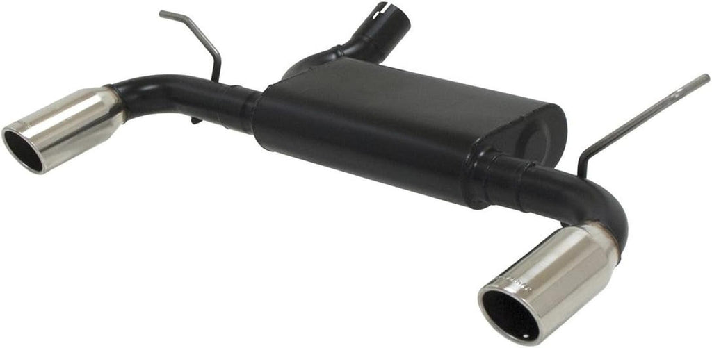 817729 12-18 Jeep Wrangler Jk 3.6L Fii Axle-Back Exhaust System Dor 4, Black