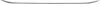 Driver Side Lower Grille Trim for Toyota Venza 2013-2016 Silver