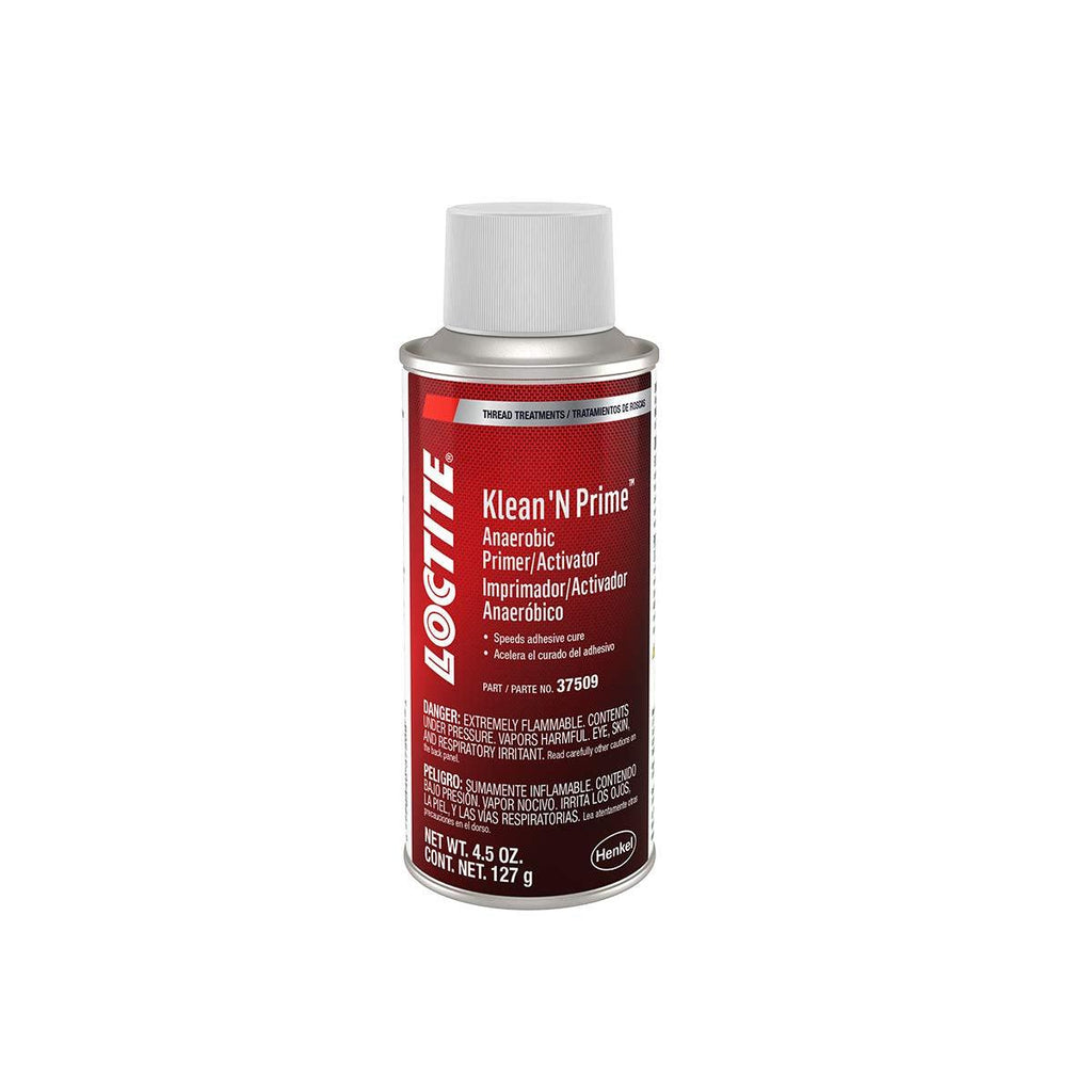 Loctite 7649 Klean N’ Prime: Activator for Anaerobic Adhesives, Decrease Cure Time, Low Temperature, for Inactive Surfaces, Long On-Part Life | 4.5 Oz Aerosol Can (PN: 37509-494147), Gold, Small