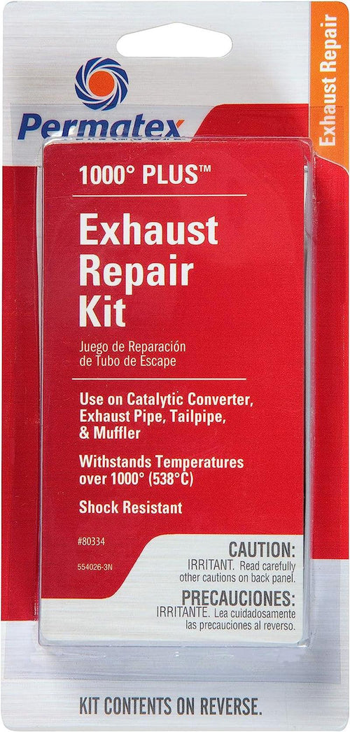 Permatex 80334 1000 Degree plus Exhaust Repair Kit, Single Unit