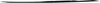 For Honda Civic Grille Trim 2017 2018 2019 2020 Passenger Side | Extension | Painted Black | Hatchback | CAPA | HO1213119 | 71124TEDT01