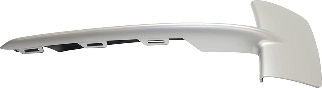 Bumper Trim Molding Compatible with 2014-2018 BMW X5, Type 1 Standard Line Primed Front Right Passenger Side