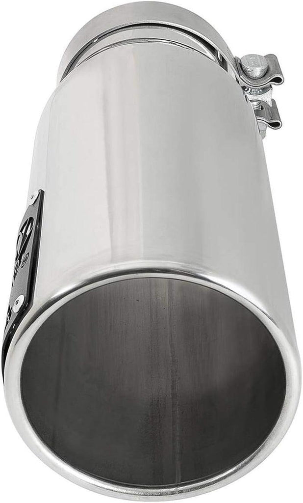 49T40501-P122 SATURN 4S 304 Stainless Steel Intercooled Clamp-On Exhaust Tip Polished