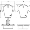 Brembo Front Disc Brake Pad Set for 528I, 528I Xdrive (P06060)