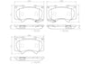 Front Disc Brake Pad Set for Tacoma, GX460, 4Runner, FJ Cruiser+More (P83066N)