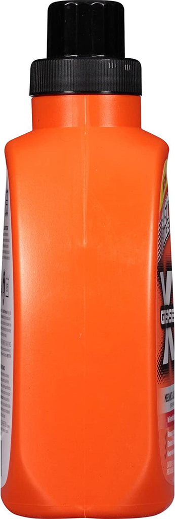 Fast Orange 22340 Grease X Mechanics Laundry Detergent for Oil, Grease, Automotive Stains and Odors, Eliminates Fuel, Oil, Grease and Exhaust Stains 40 Fl. Oz