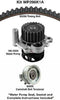 Dayco Engine Timing Belt Kit with Water Pump for Volkswagen WP296K1A