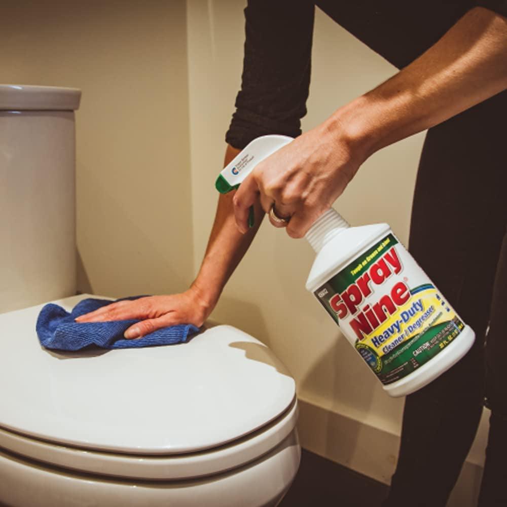 Spray Nine 26832 Heavy Duty Cleaner, Degreaser and Disinfectant, Multipurpose Cleaner for Common Automotive Shop, Home, Industrial, and Commercial Uses, 32 Oz