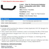 Lower - Line to Thermostat Radiator Hose - Compatible with 2003 - 2008 Mazda 6 2004 2005 2006 2007