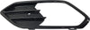 Fog Lamp Molding Compatible with 2017-2019 Ford Escape Painted-Black(Gloss Black) Driver Side