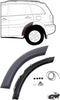 Evan-Fischer Rear Wheel Opening Molding Compatible with Toyota RAV-4 01-05 LH Front Section Black Paint to Match Left Side