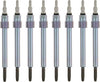 Premium Set 8 Diesel Glow Plugs for E-350 Super Duty Excursion F-550 Super Duty V8