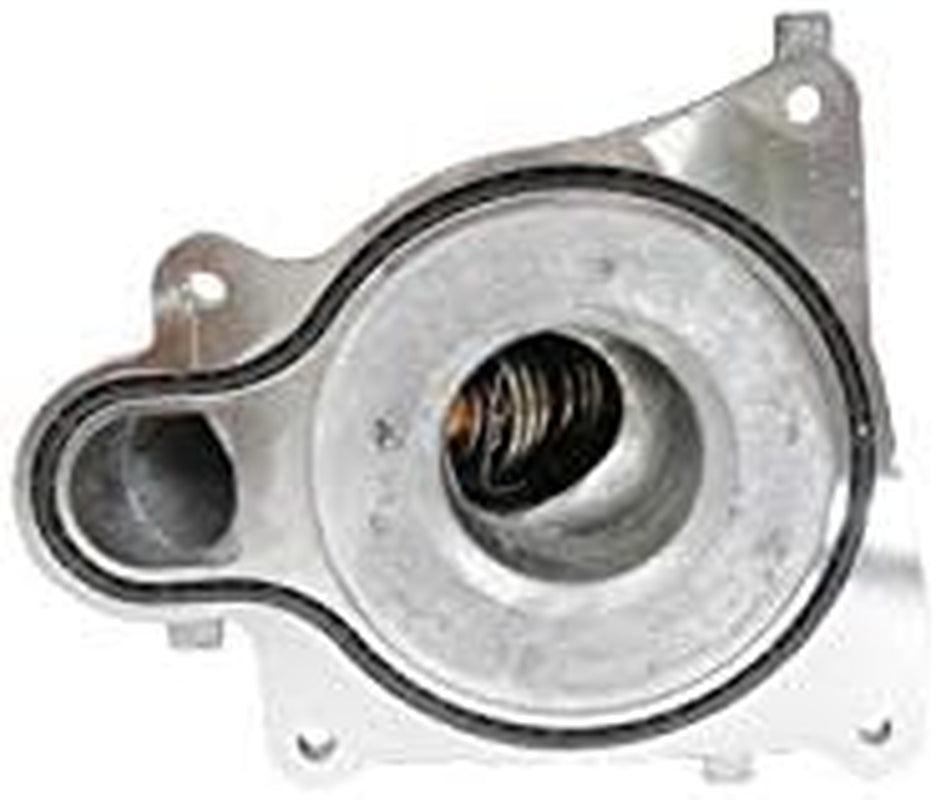 GM Genuine Parts 131-164 Water Pump Cover with Thermostat Housing, Thermostat, Gaskets, and Bolts